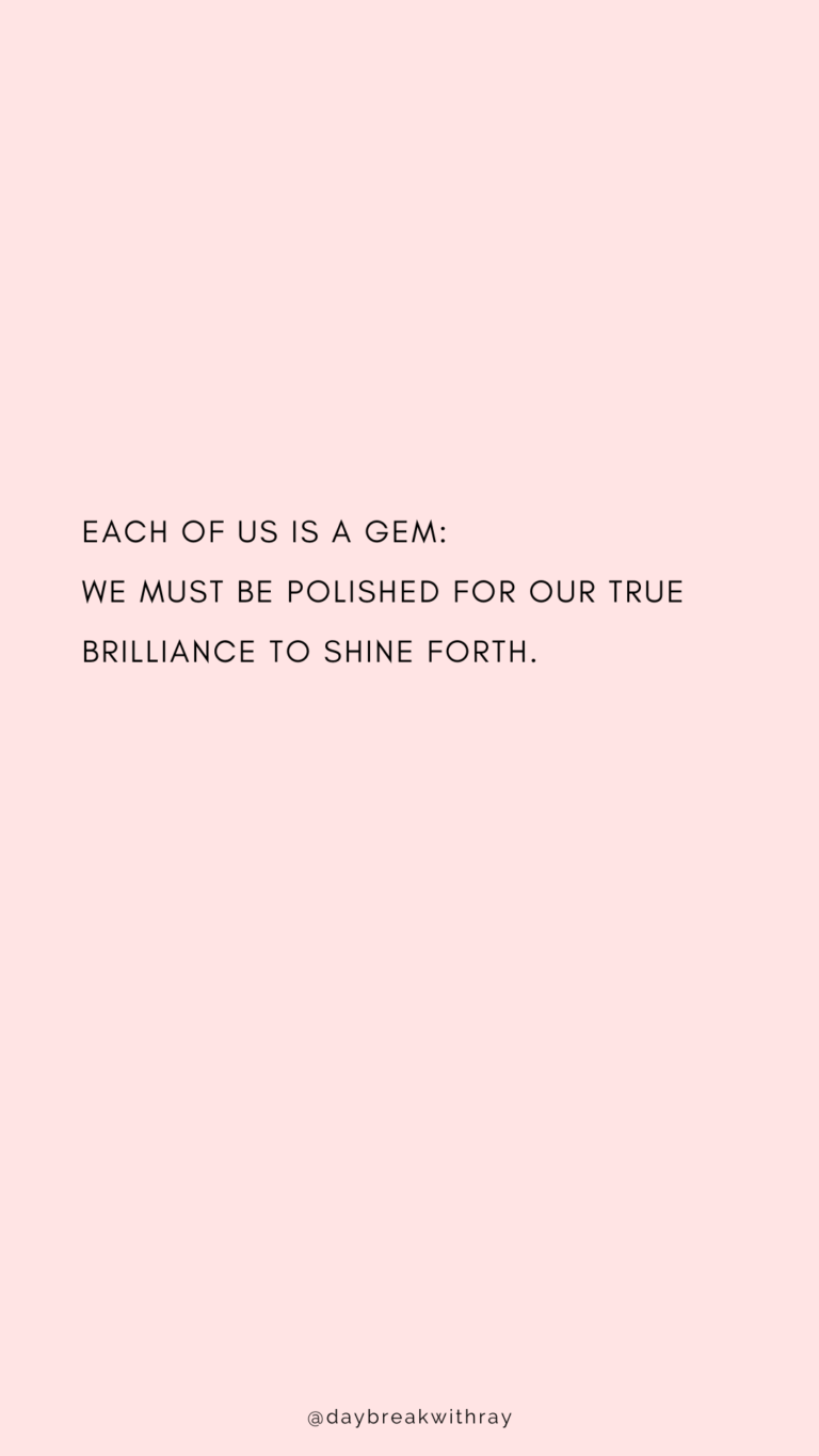 Each of us is a gem