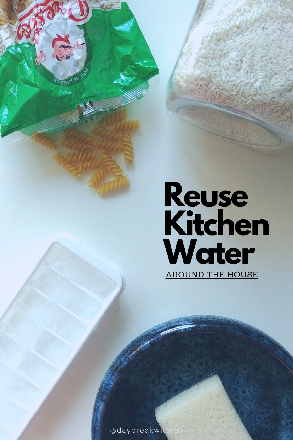 How to Reuse Kitchen Water Around the House