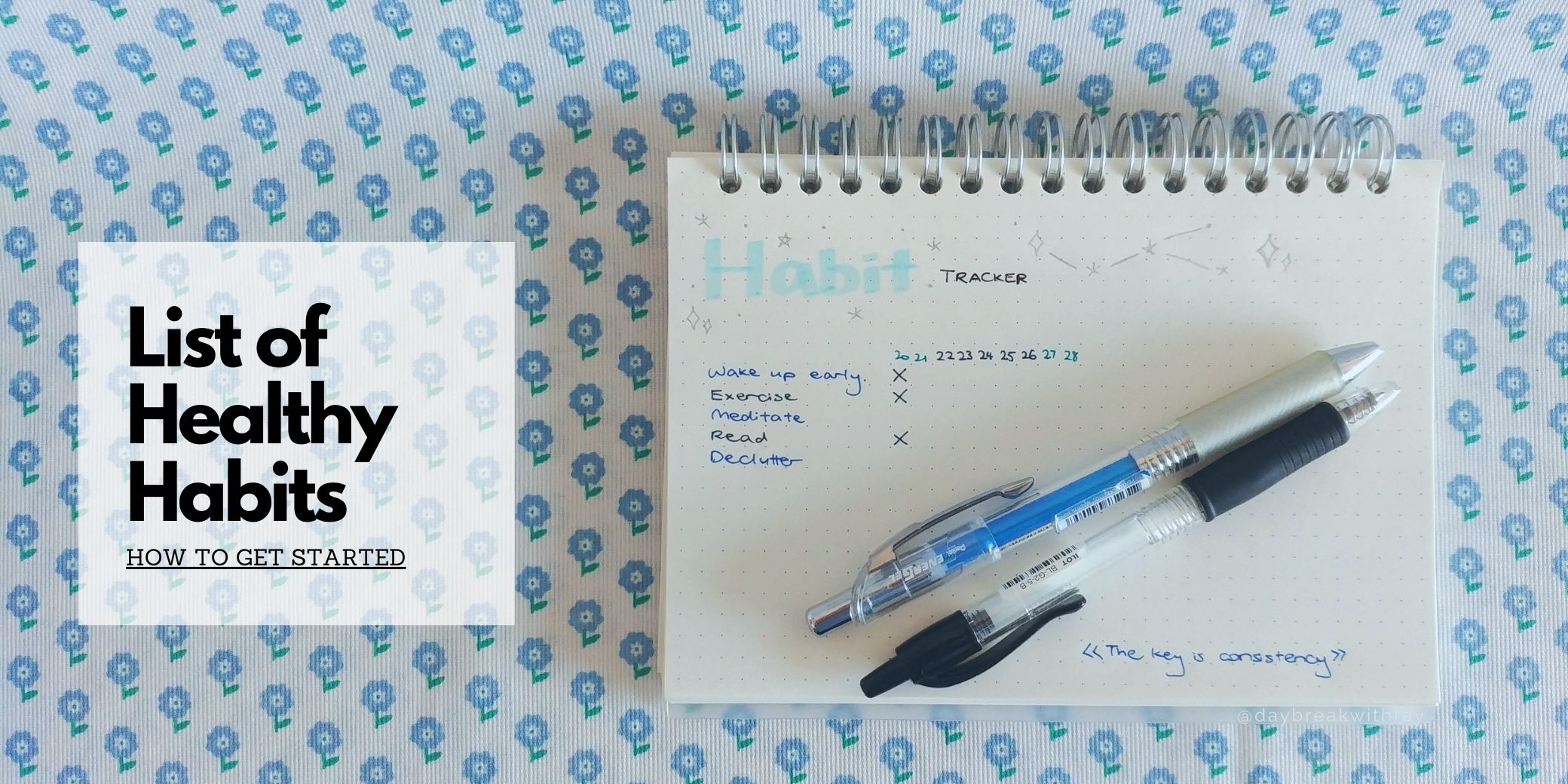 (Featured Image) List of Healthy Habits and How To Get Started