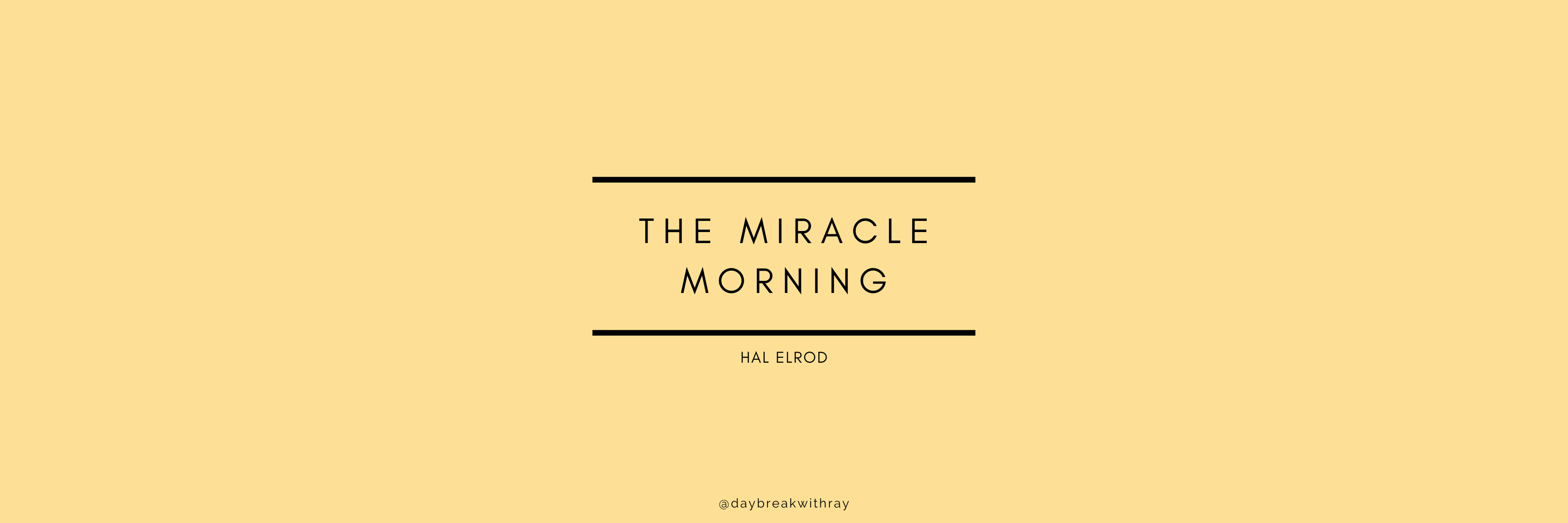 Miracle Morning Quotes