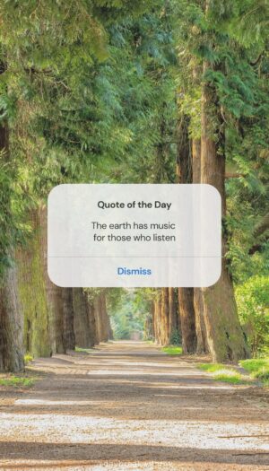 Nature Quotes - The earth has music for those who listen