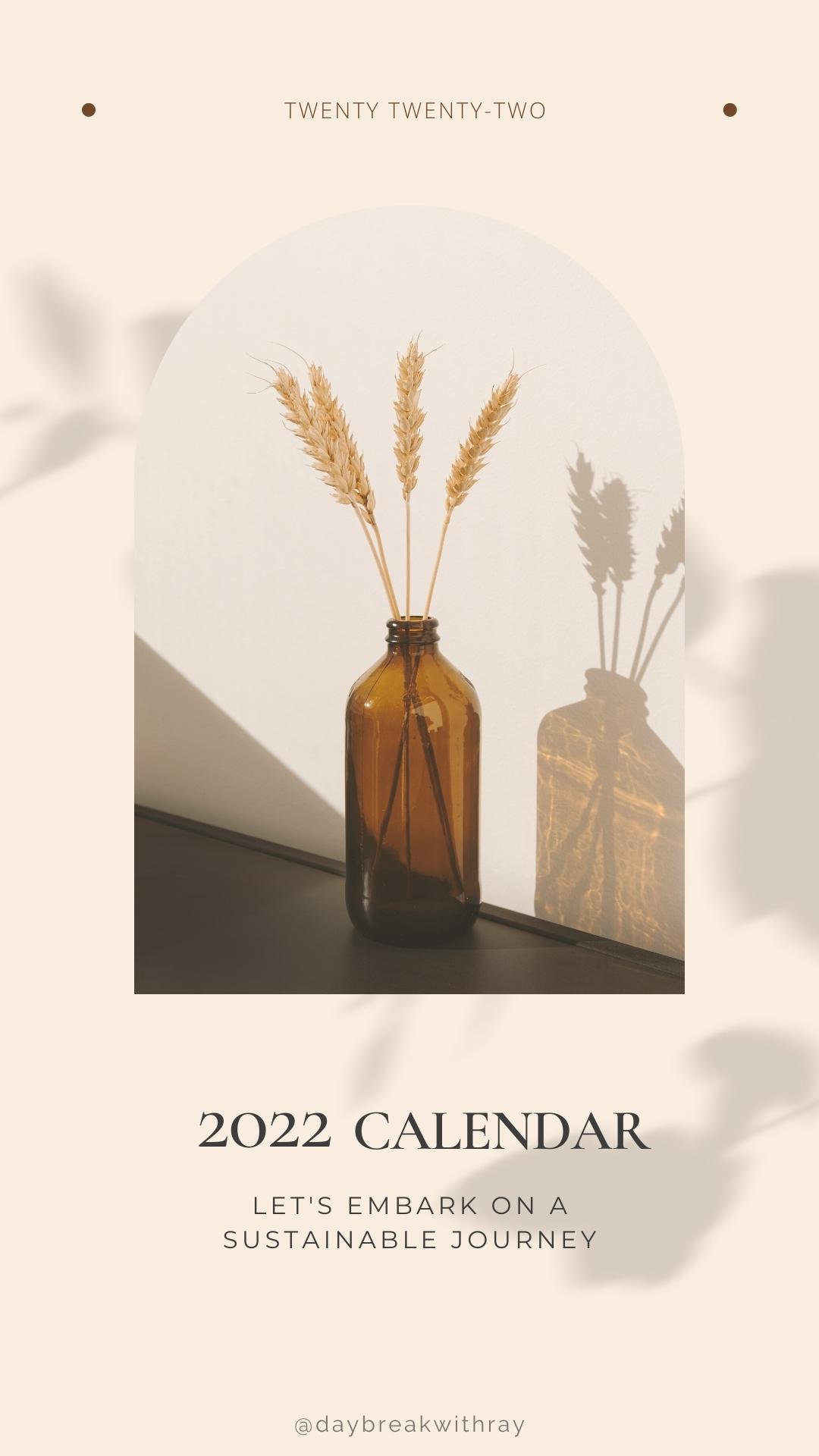 2022 Sustainable Journey Calendar - 00 Cover