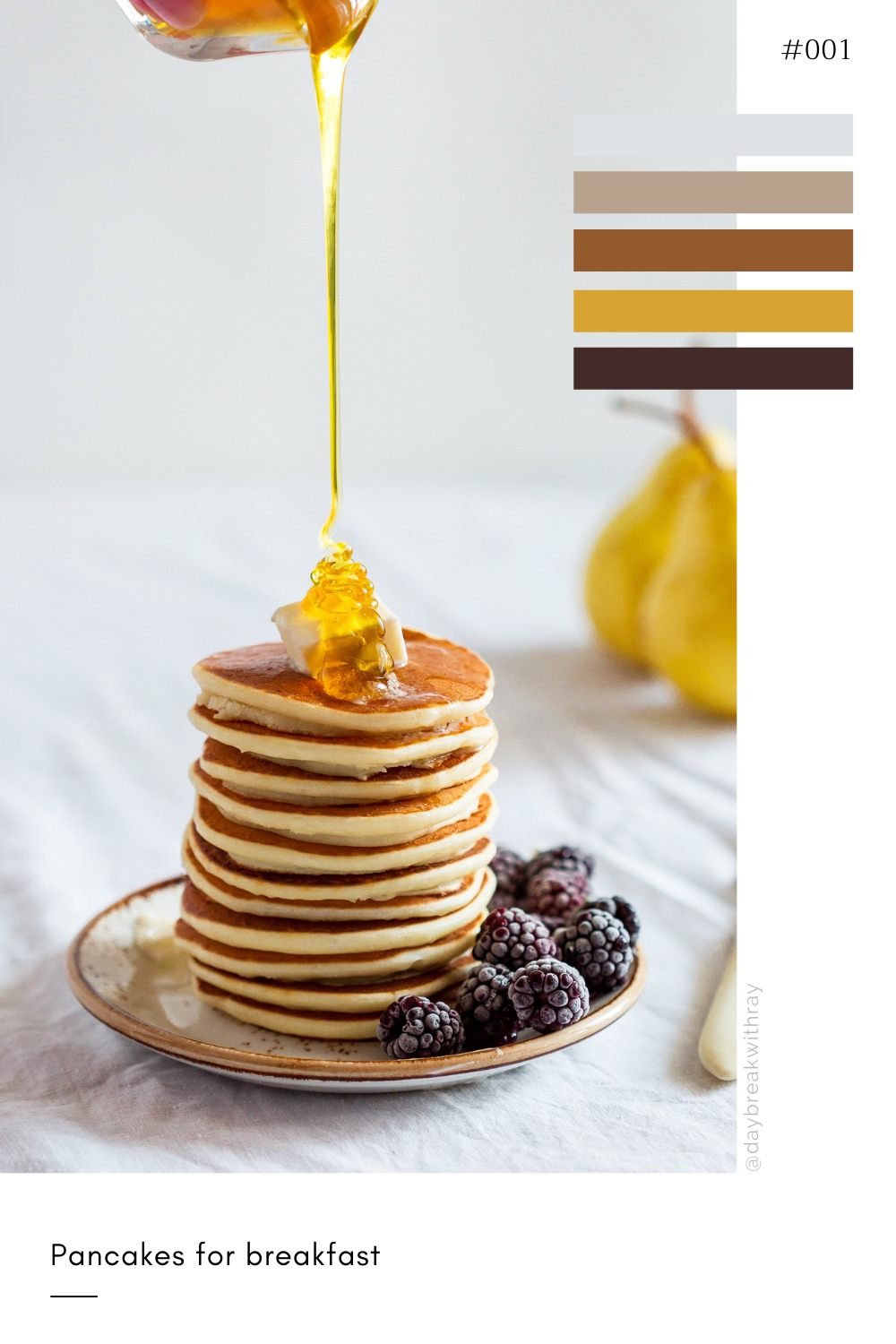 Inspirations for 5-Set Color Palette | Daybreak with Ray