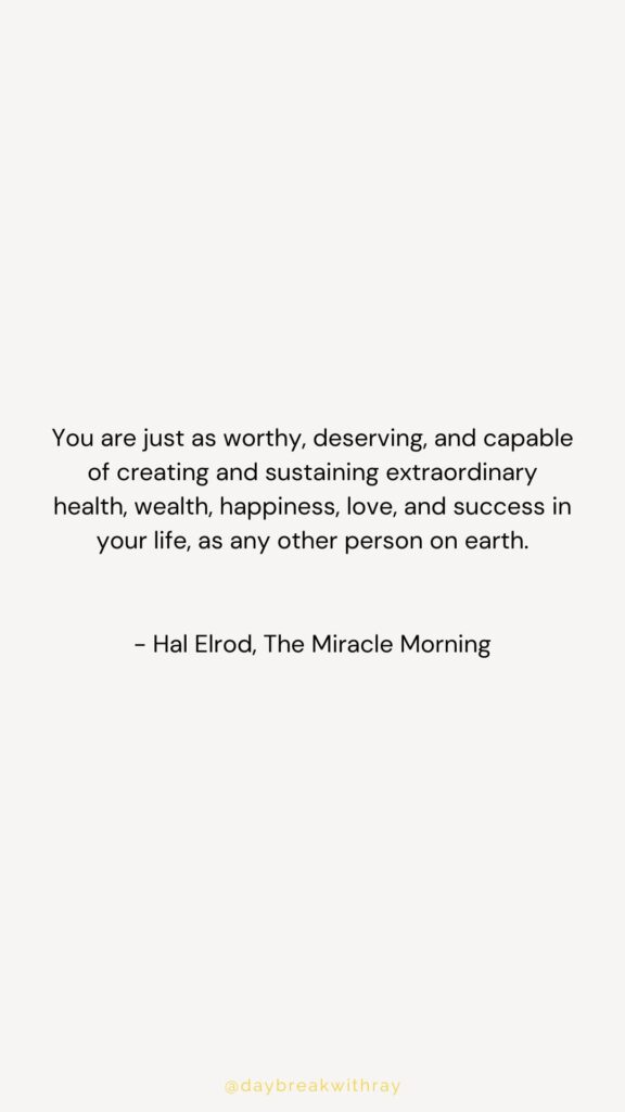 How to Start Your Day Right with the Miracle Morning routine
