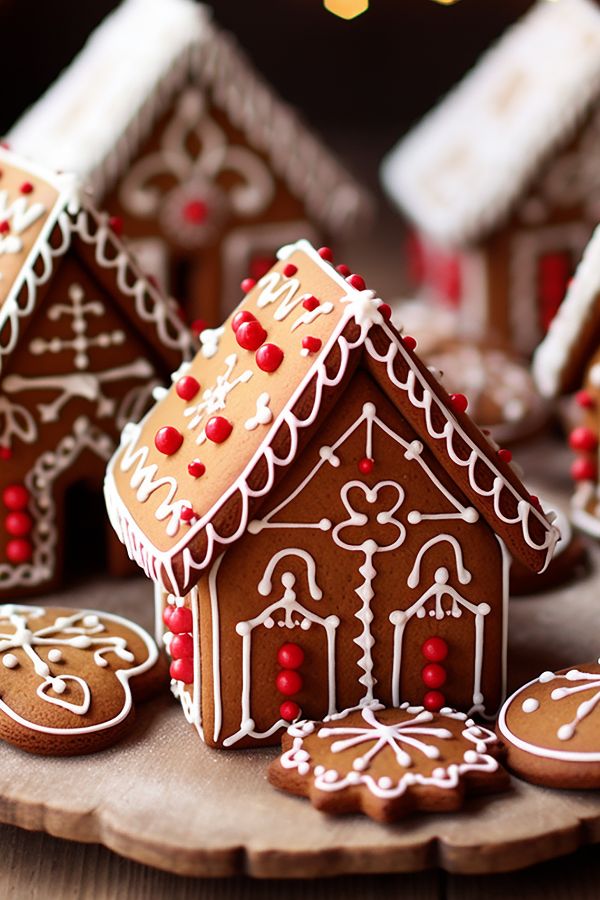 Make a gingerbread house or village and decorate it