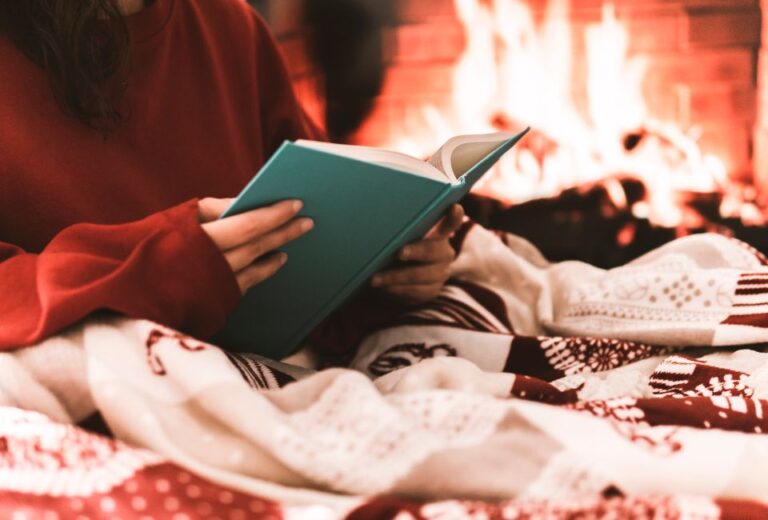 Read classic Christmas stories like The Night Before Christmas by the fireplace