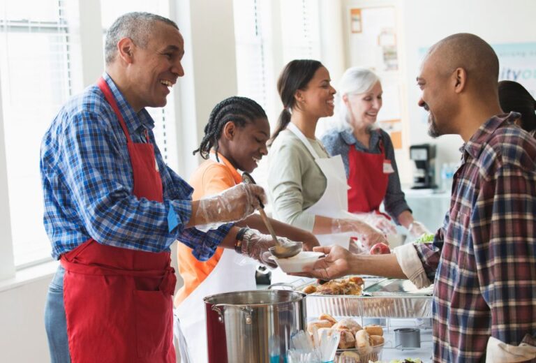 Volunteer at a Soup Kitchen or Community Event to Help Those in Need