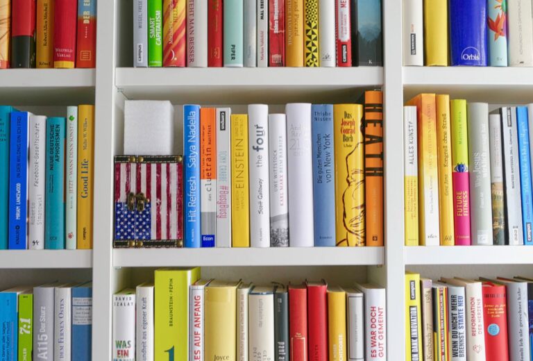 Organize your books on your shelf